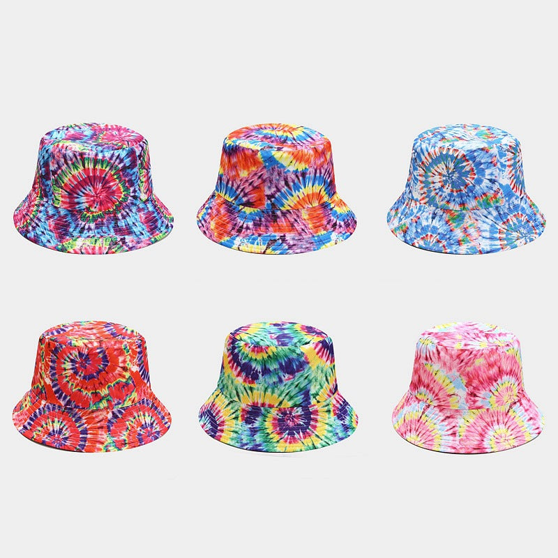 Tie Dye Bucket Hat | Psychedelic Festival Fisherman Cap