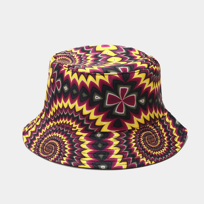 Tie Dye Bucket Hat | Psychedelic Festival Fisherman Cap