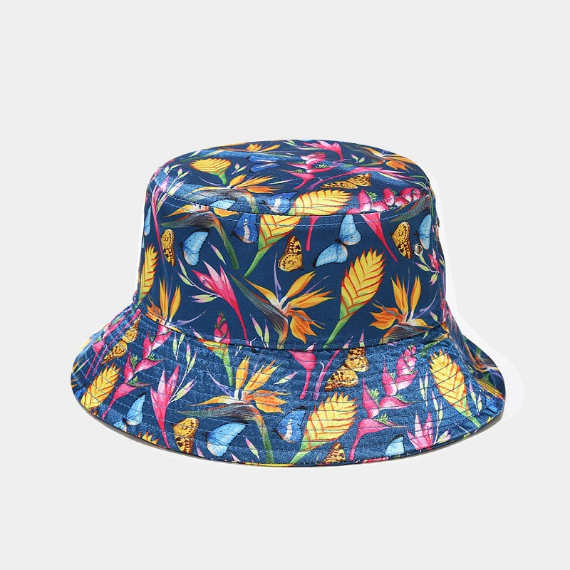 Tropical Floral Bucket Hat | 6-Design Summer Fisherman Cap