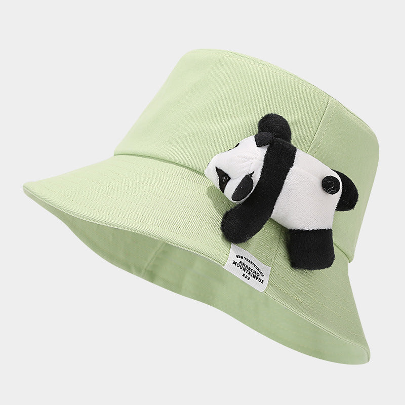 Panda Plush Bucket Hat | Cute Kawaii Fisherman Cap