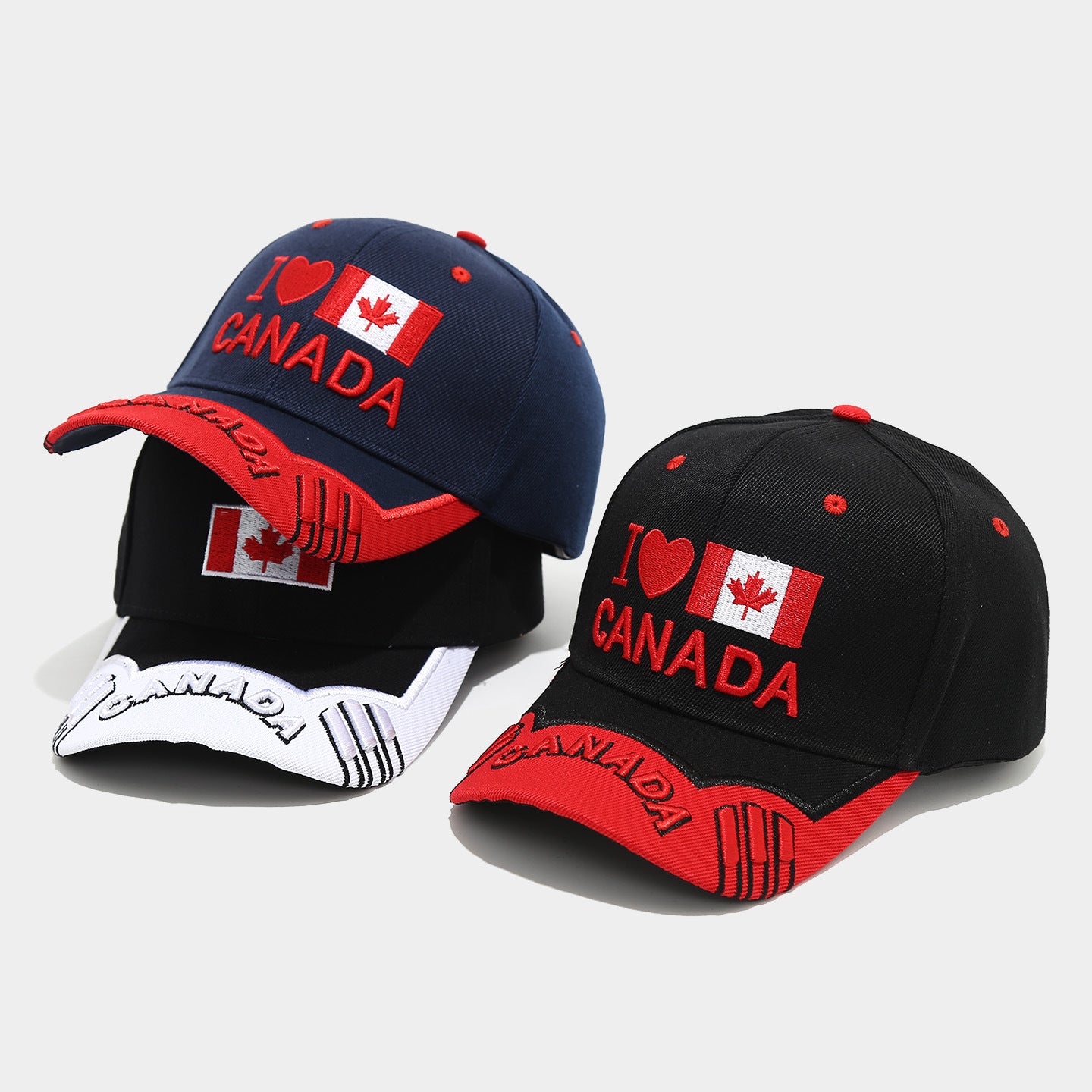 Canada Maple Leaf Baseball Cap | Patriotic Embroidered Souvenir Hat | Byerclub