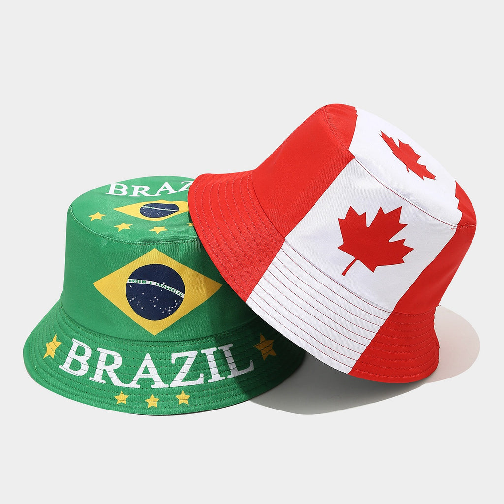World Flag Bucket Hat – Country Print Fisherman Cap for Travel, Sports & Streetwear | Byerclub