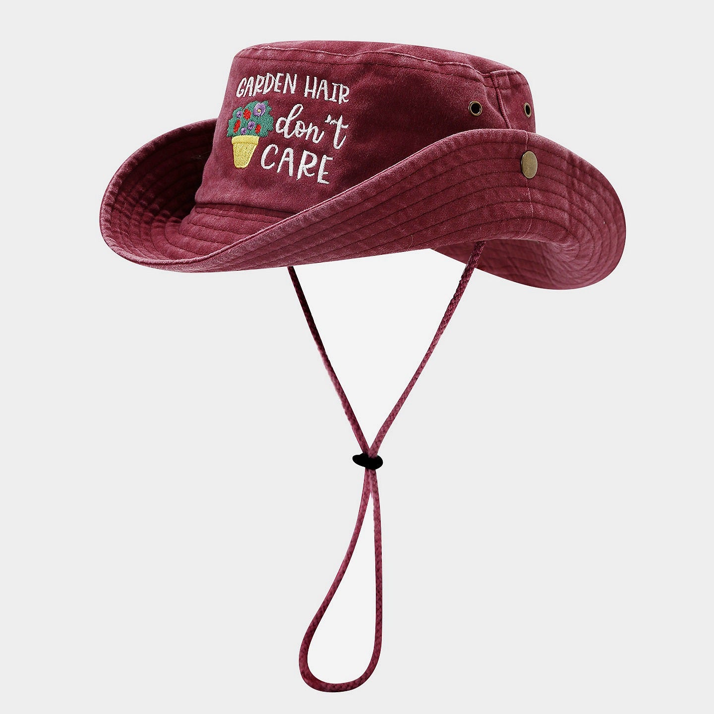 Garden Hair Bucket Hat | Washed Cotton Outdoor Cap
