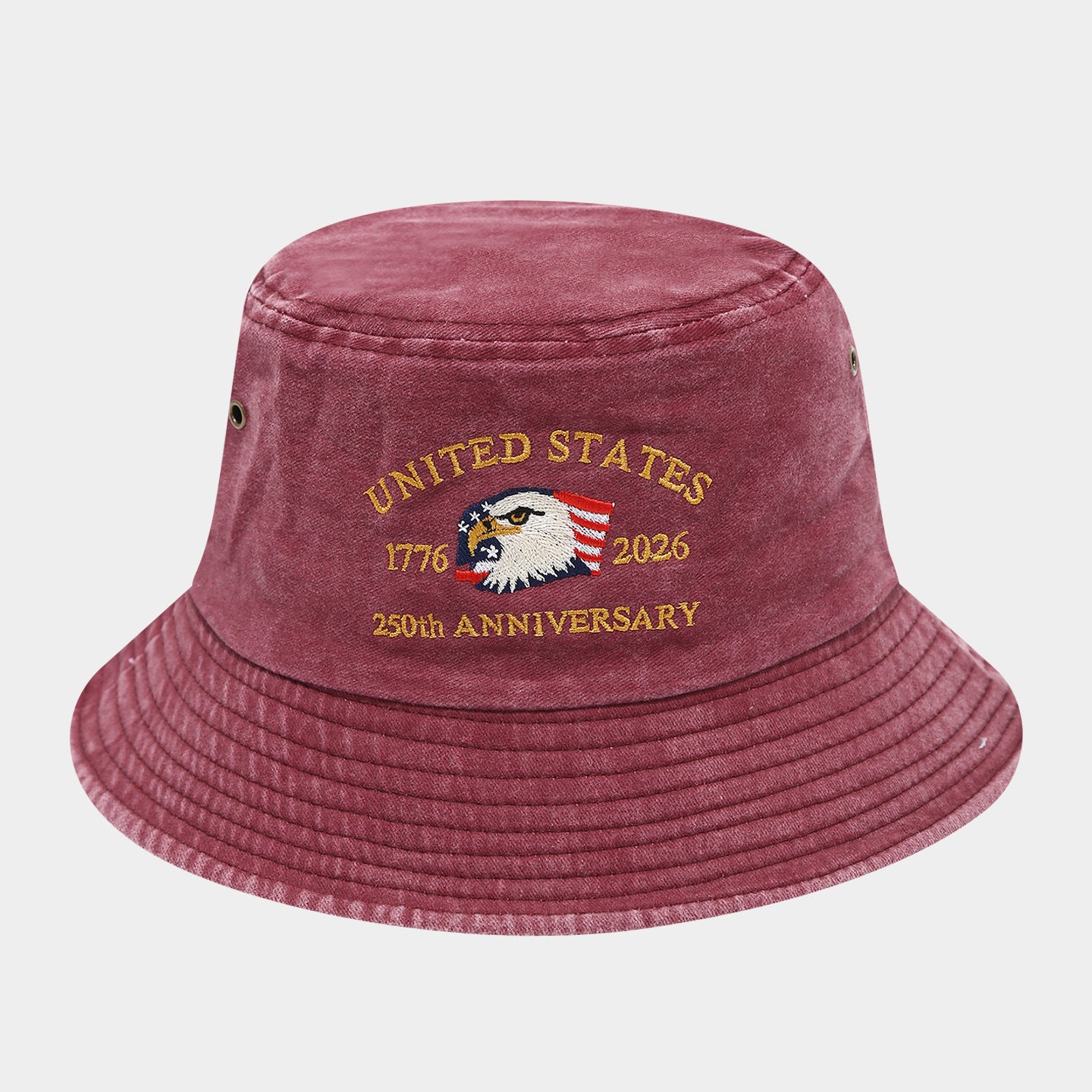 USA 250th Anniversary Eagle Cap | Vintage Patriotic Baseball Hat | American Flag Dad Cap