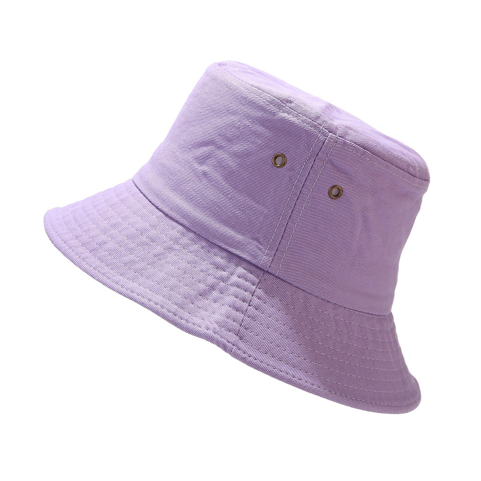 Classic Solid Bucket Hat | Cotton Canvas Fisherman Cap | Minimalist Summer Sun Hat
