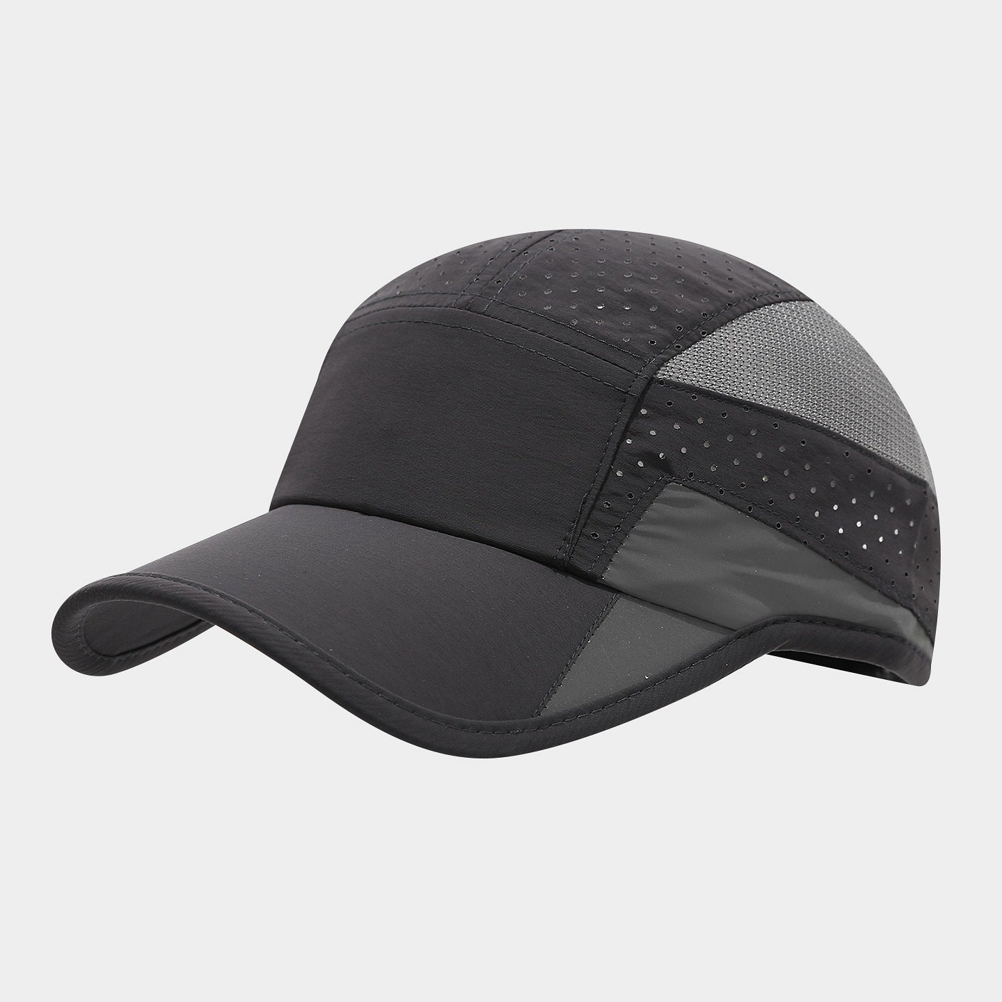 Quick-Dry Perforated Baseball Cap | Mountain Embroidery Outdoor Hat | Byerclub