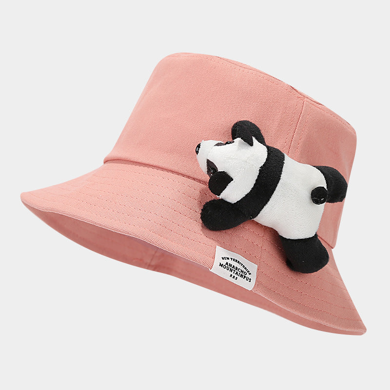 Panda Plush Bucket Hat | Cute Kawaii Fisherman Cap