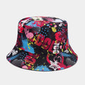Graffiti Bucket Hat | 4-Pack Street Art Print Fisherman Cap