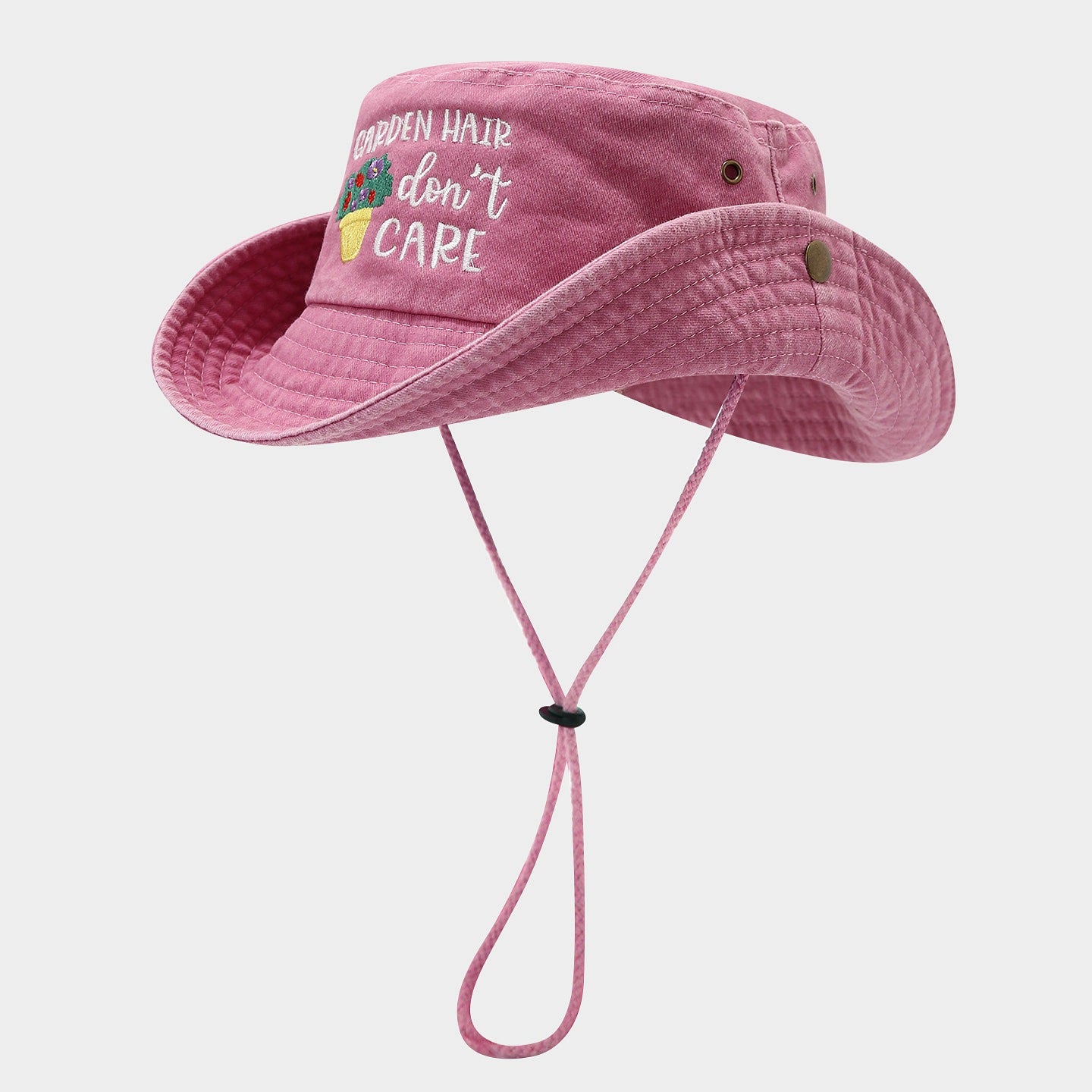 Garden Hair Bucket Hat | Washed Cotton Outdoor Cap