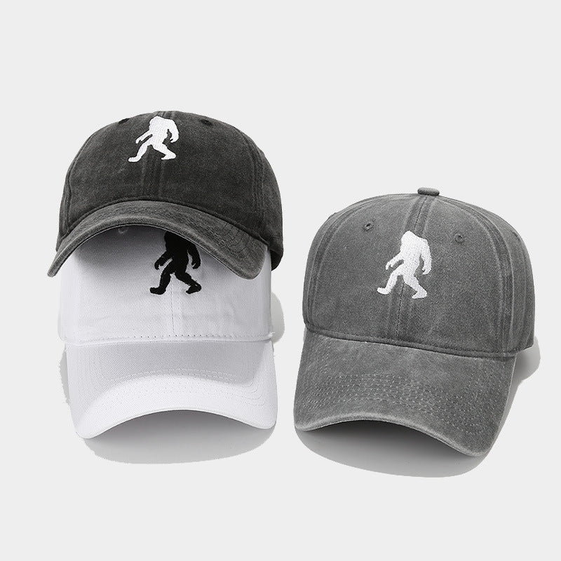 Bigfoot Washed Baseball Cap | 5-Color Vintage Dad Hat