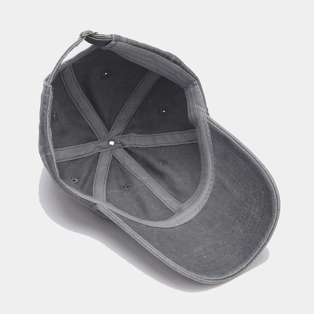 Vintage Rock Washed Cap | 4-Color Distressed Dad Hat