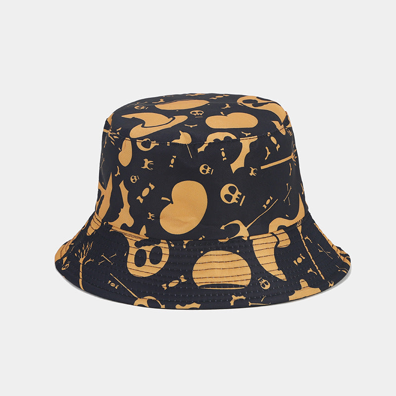 Halloween Bucket Hat | 9-Design Spooky Print Fisherman Cap