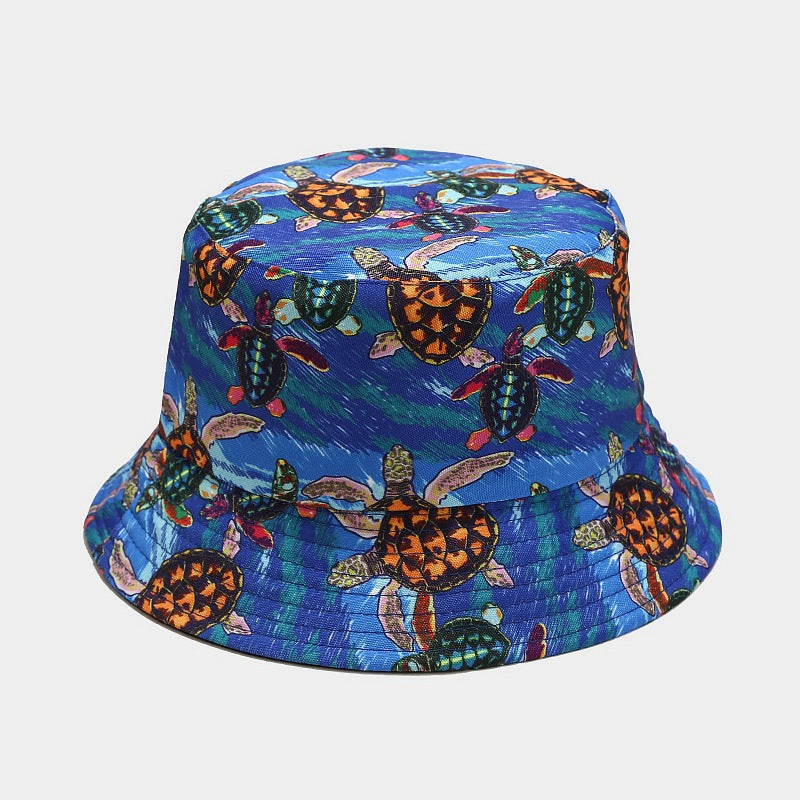 Ocean Bucket Hat Collection | 9-Design Marine Life Fisherman Cap