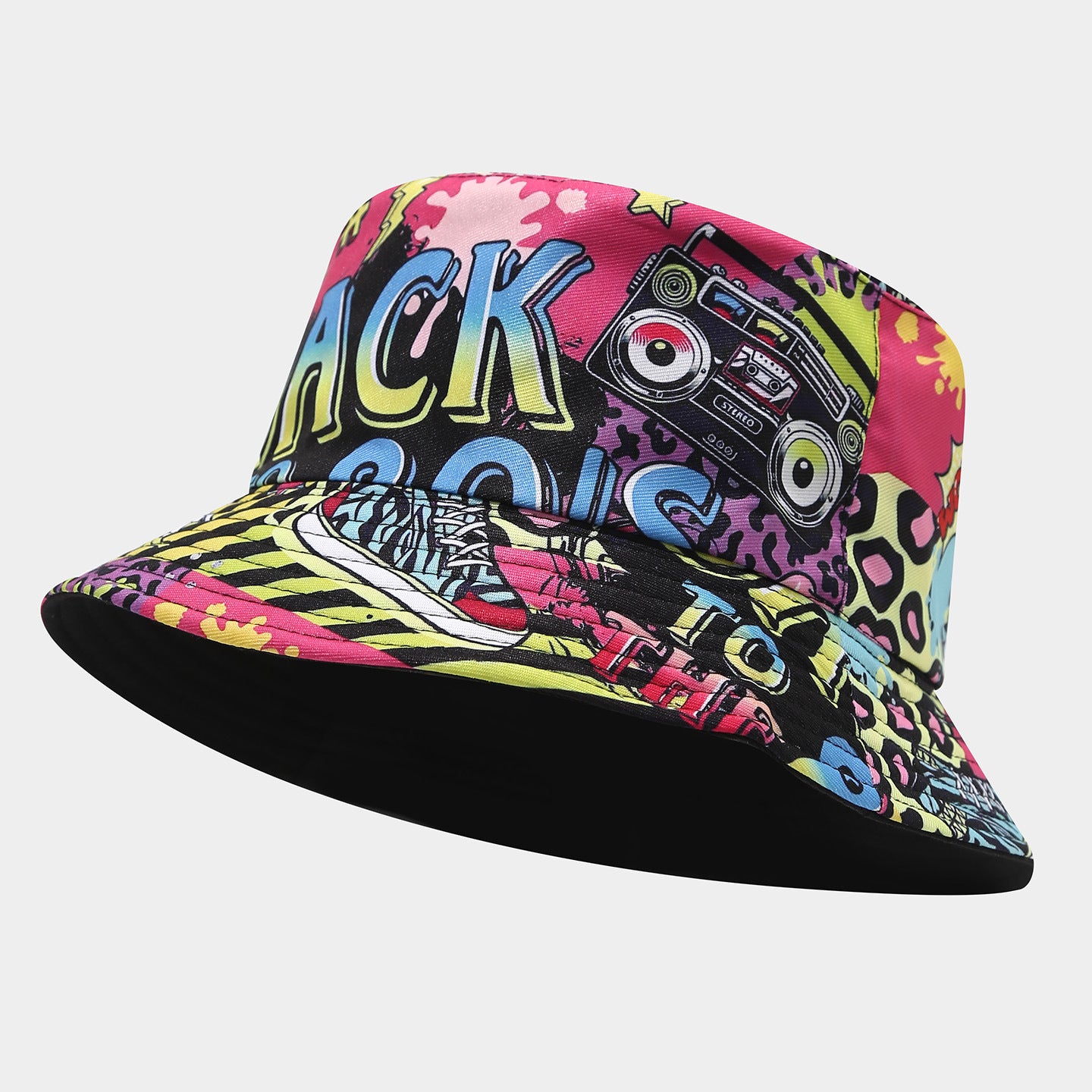 Graffiti Art Bucket Hat | Street Style Fisherman Cap