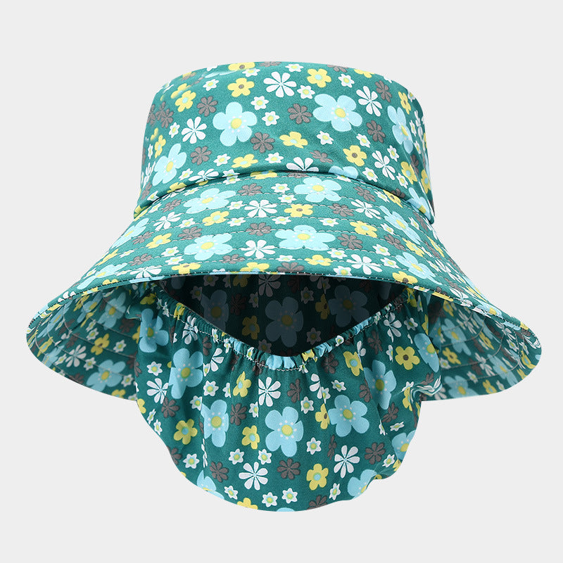 Wide Brim Sun Bucket Hat | 4-Style UV Protection Fisherman Cap