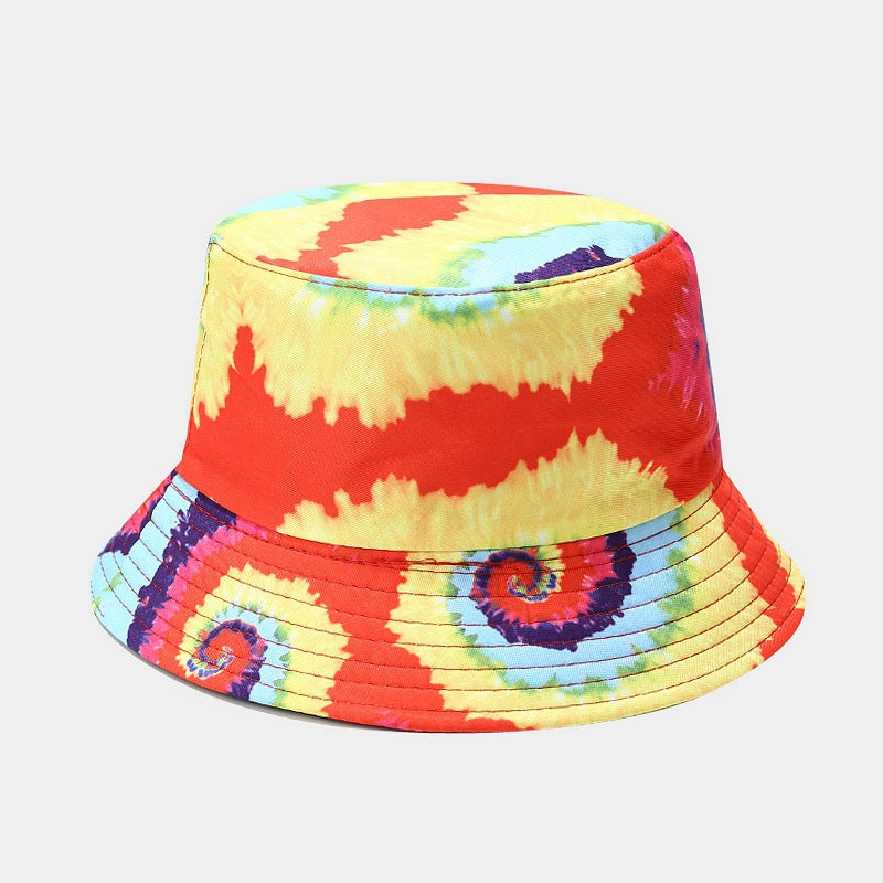 Tie Dye Bucket Hat | Psychedelic Festival Fisherman Cap