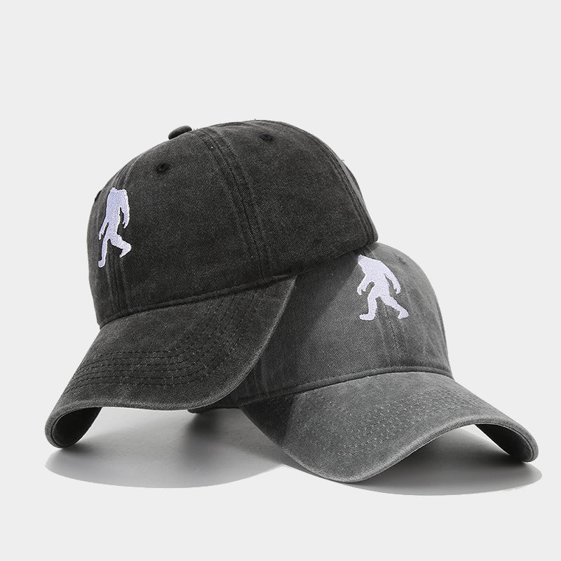 Bigfoot Washed Baseball Cap | 5-Color Vintage Dad Hat
