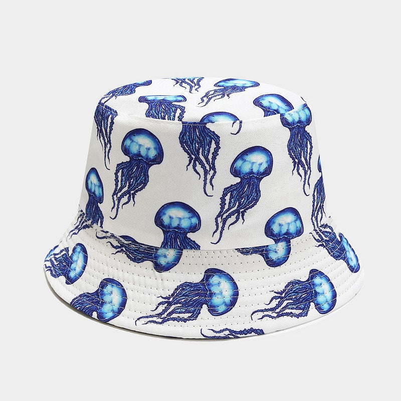 Ocean Bucket Hat Collection | 9-Design Marine Life Fisherman Cap