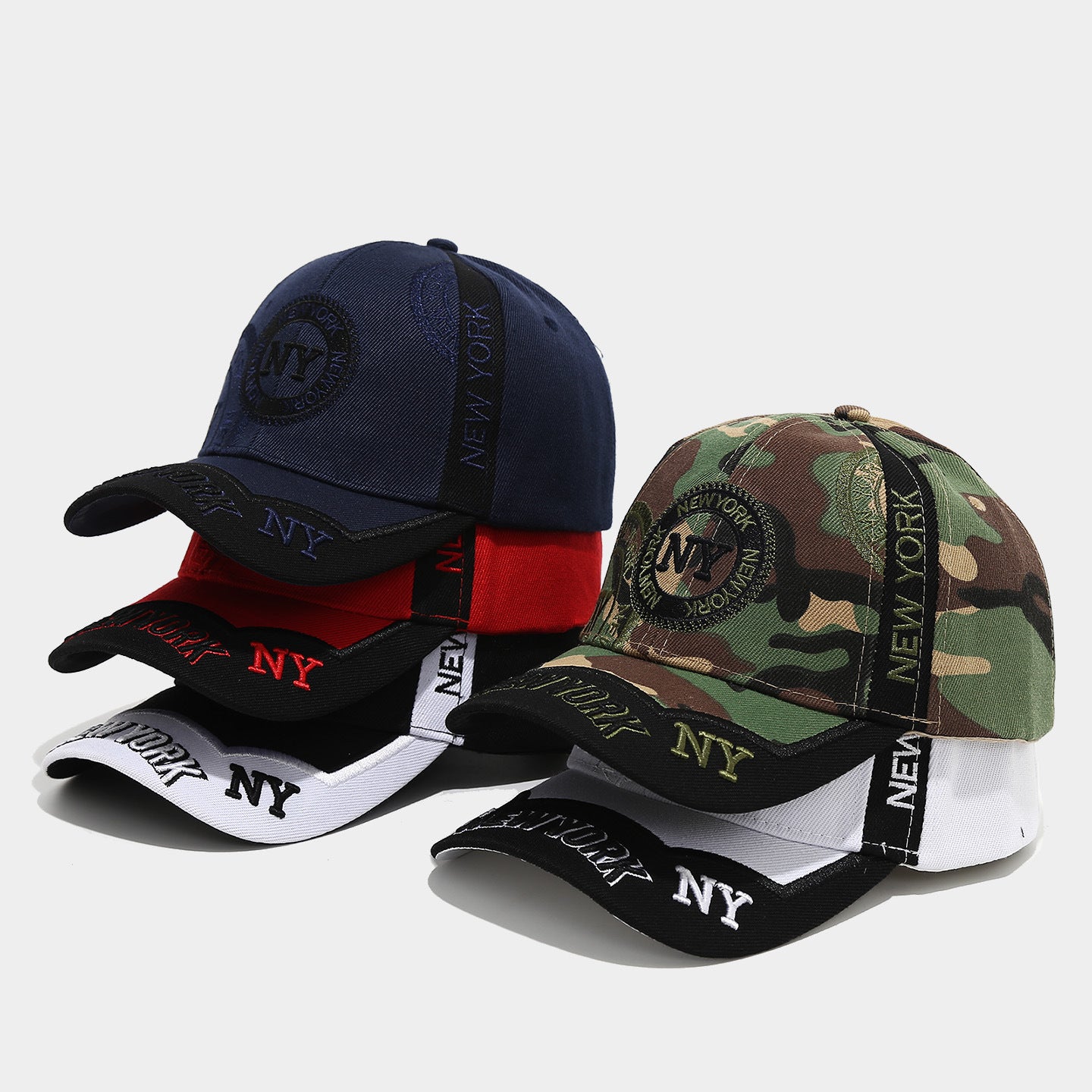 NY New York Embroidered Baseball Cap | Vintage Streetwear Snapback Hat | Byerclub