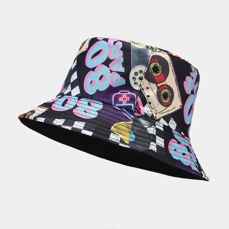 Graffiti Art Bucket Hat | Street Style Fisherman Cap