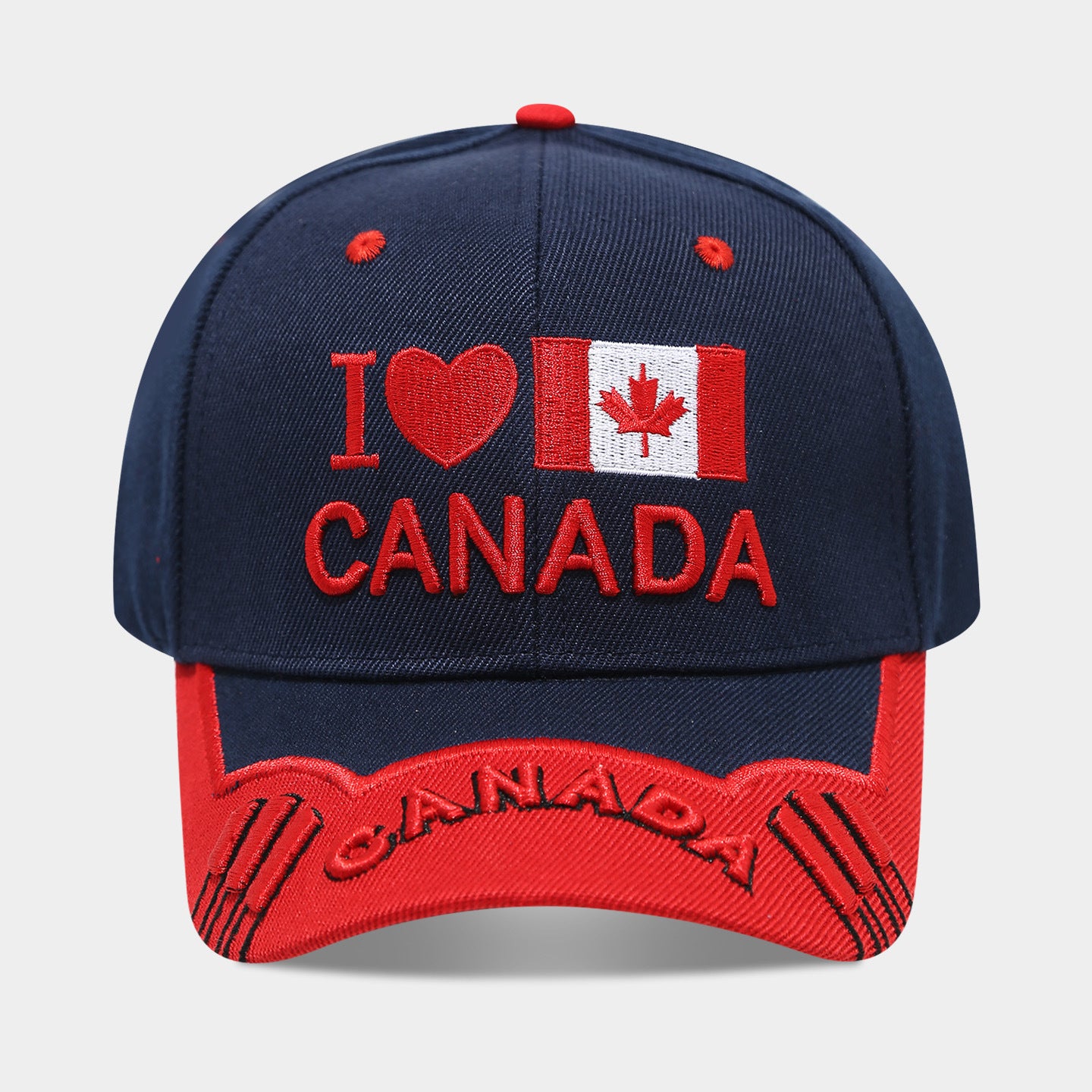 Canada Maple Leaf Baseball Cap | Patriotic Embroidered Souvenir Hat | Byerclub