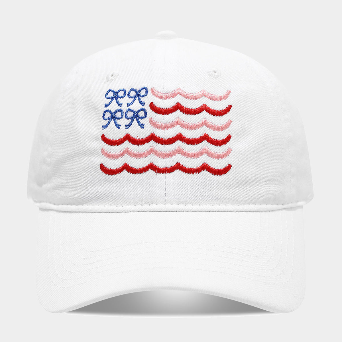 Bow & Wave Washed Dad Cap