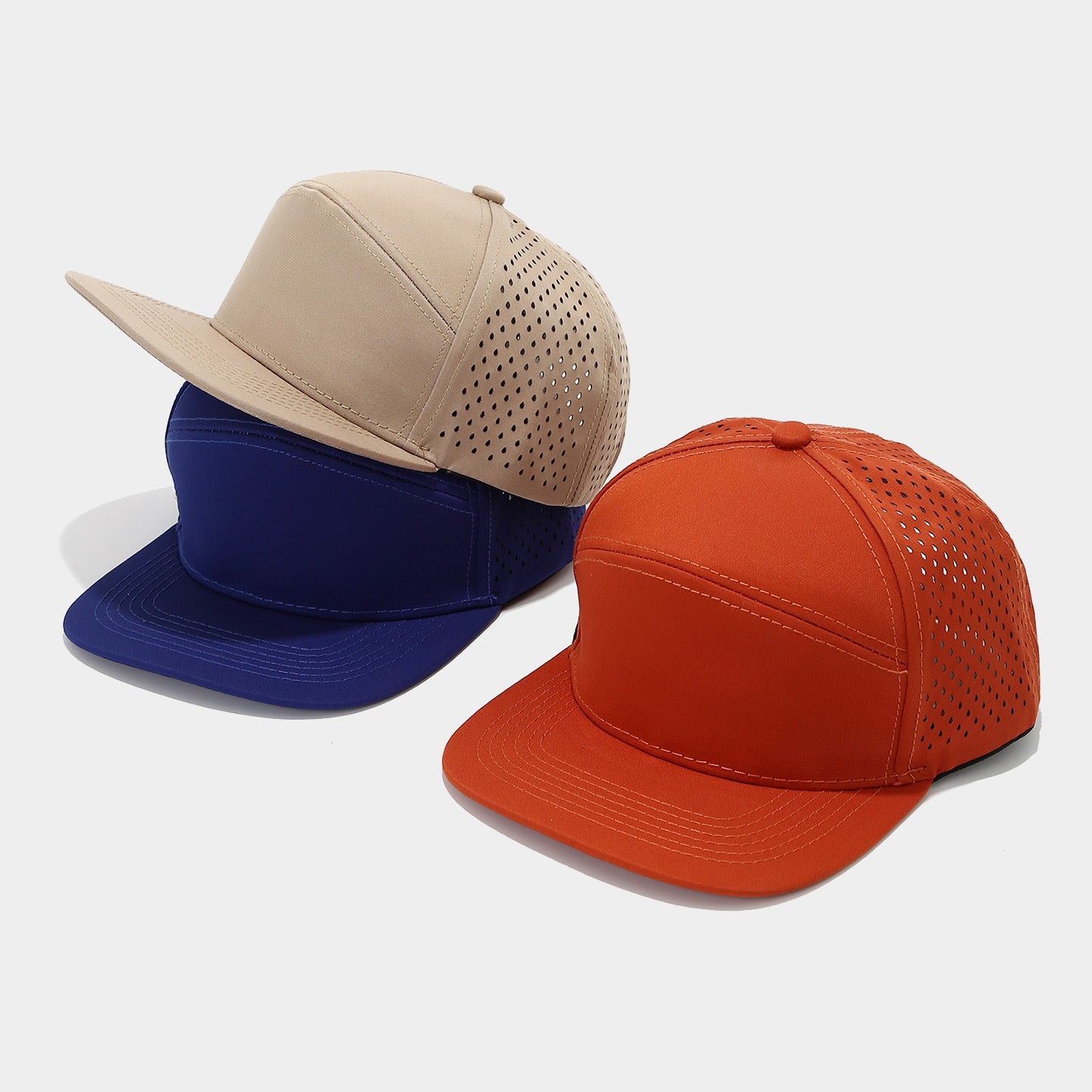Perforated Performance Cap | 10-Color Athletic Trucker Hat