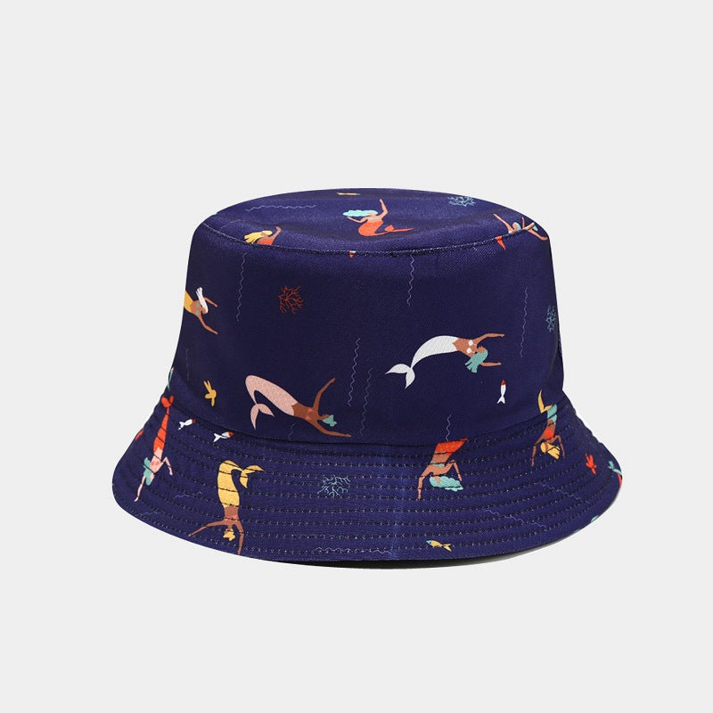 Ocean Bucket Hat Collection | 9-Design Marine Life Fisherman Cap