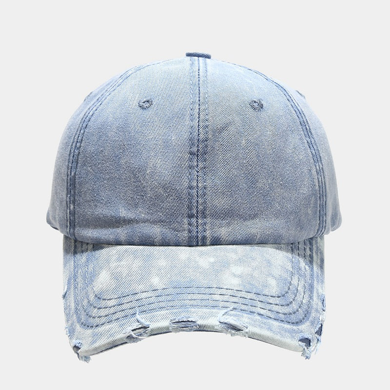 Distressed Washed Cap | 5-Color Ripped Dad Hat