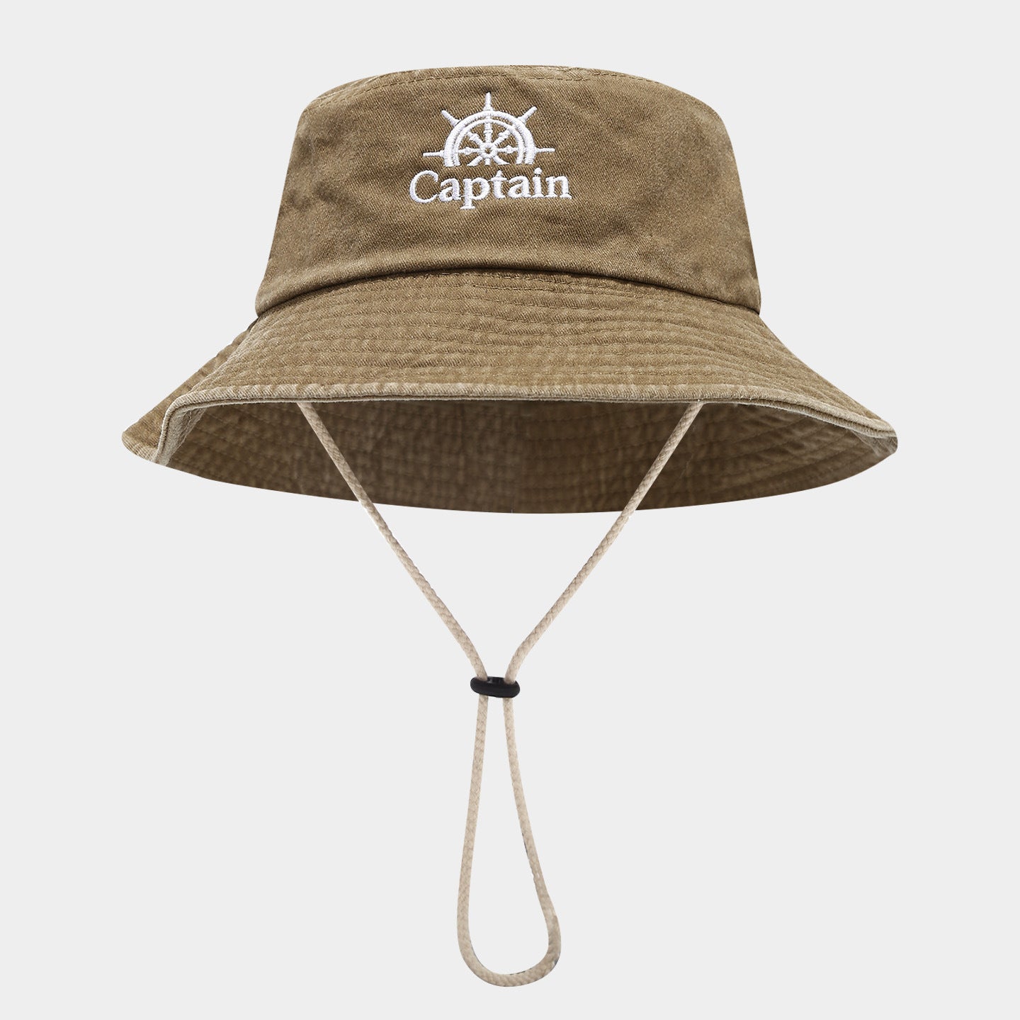 Cross Washed Bucket Hat | 4-Color Vintage Fisherman Cap