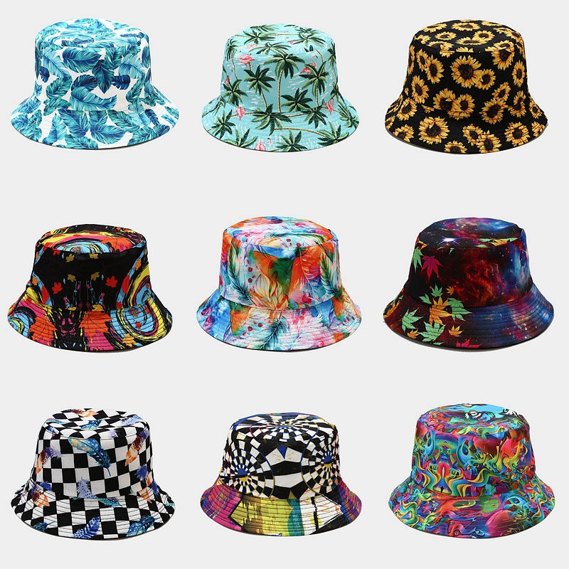 Printed Bucket Hat Collection | kinds of -Design Festival Fisherman Cap