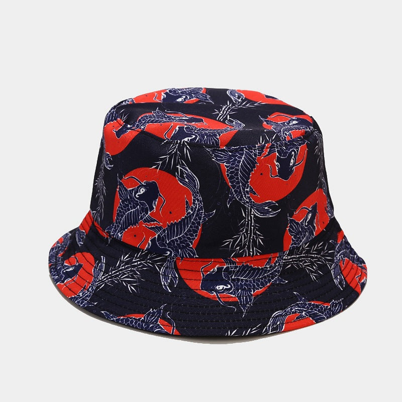 Ocean Bucket Hat Collection | 9-Design Marine Life Fisherman Cap