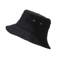 Classic Solid Bucket Hat | Cotton Canvas Fisherman Cap | Minimalist Summer Sun Hat