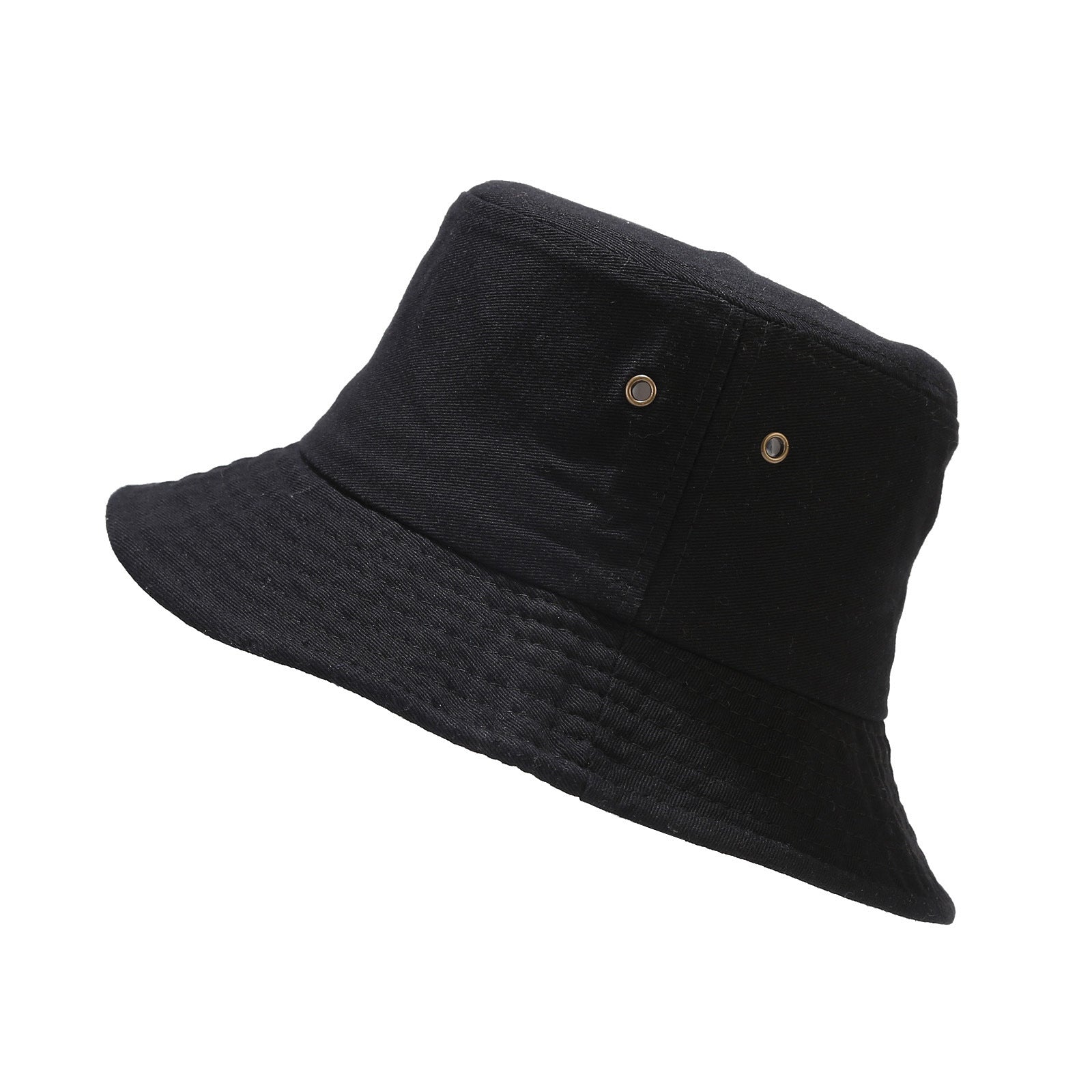 Classic Solid Bucket Hat | Cotton Canvas Fisherman Cap | Minimalist Summer Sun Hat