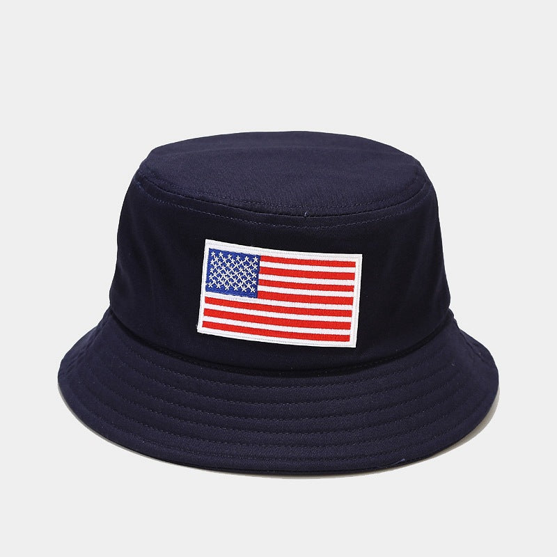 USA Flag Bucket Hat | 6-Color Patriotic Fisherman Cap
