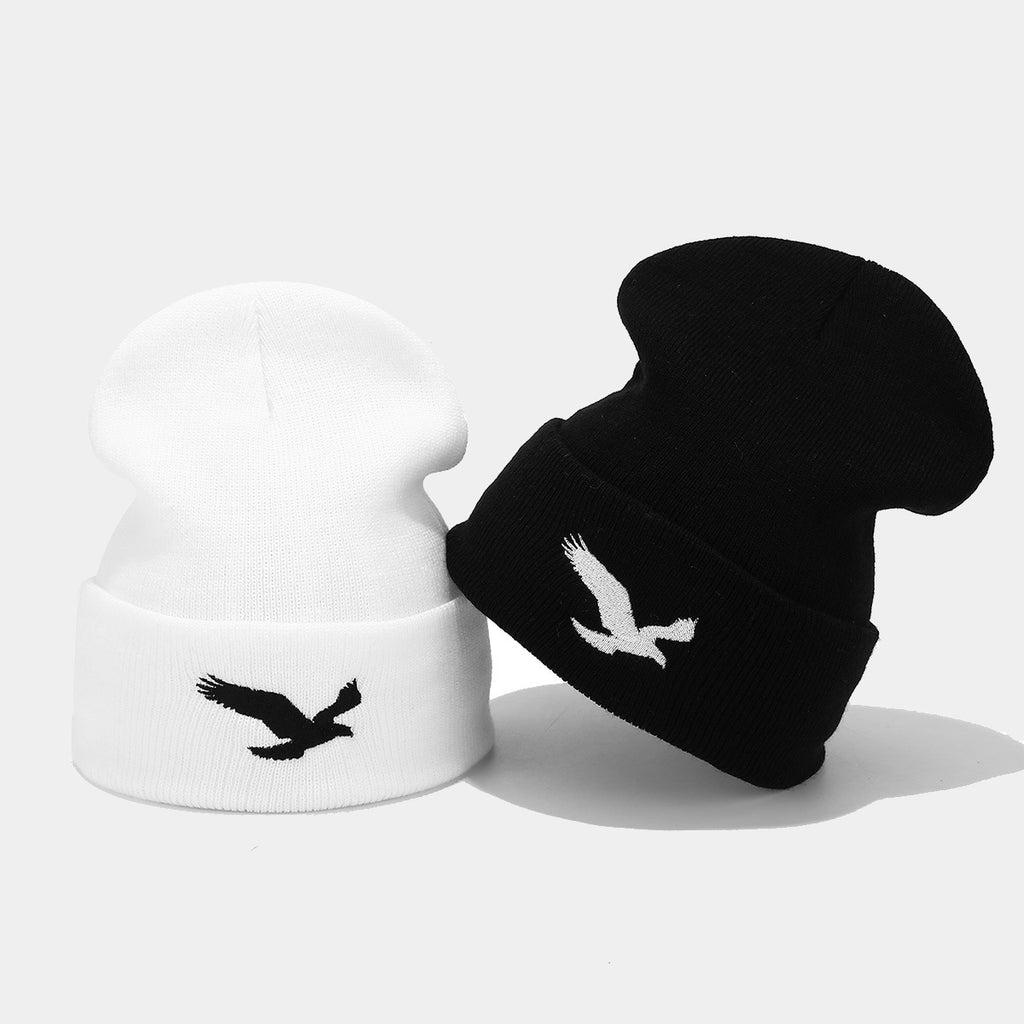 Eagle Beanie | 2-Color Minimalist Knit Cap