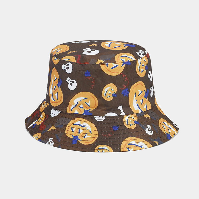 Halloween Bucket Hat | 9-Design Spooky Print Fisherman Cap
