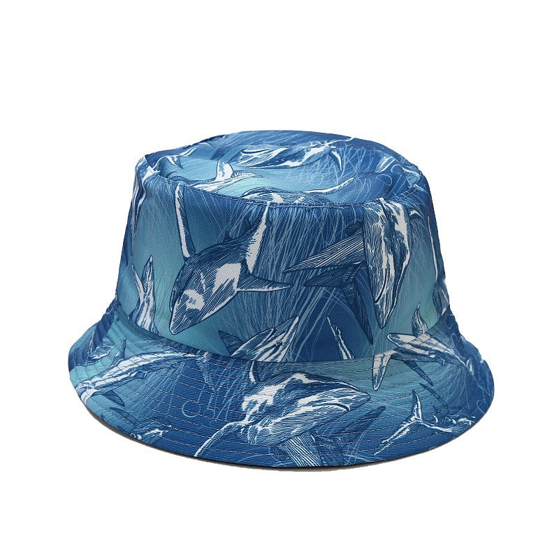 Ocean Bucket Hat Collection | 9-Design Marine Life Fisherman Cap