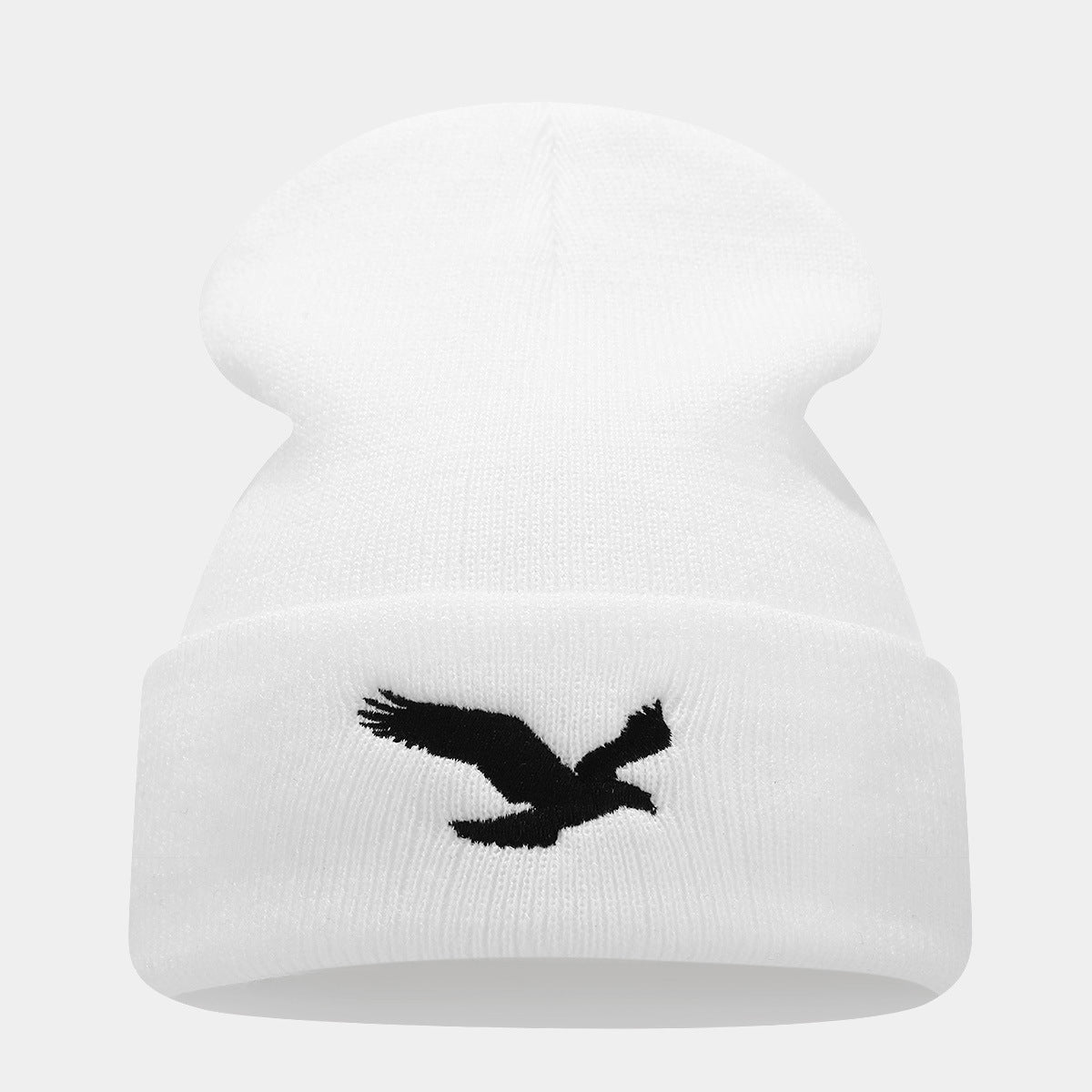 Eagle Beanie | 2-Color Minimalist Knit Cap