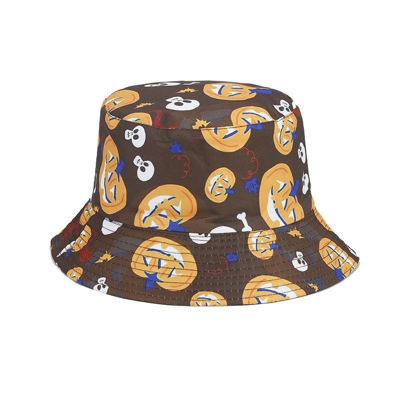 Halloween Bucket Hat | 9-Design Spooky Print Fisherman Cap