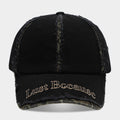 "Just Because" Distressed Baseball Cap | Vintage Frayed Streetwear Hat | Byerclub