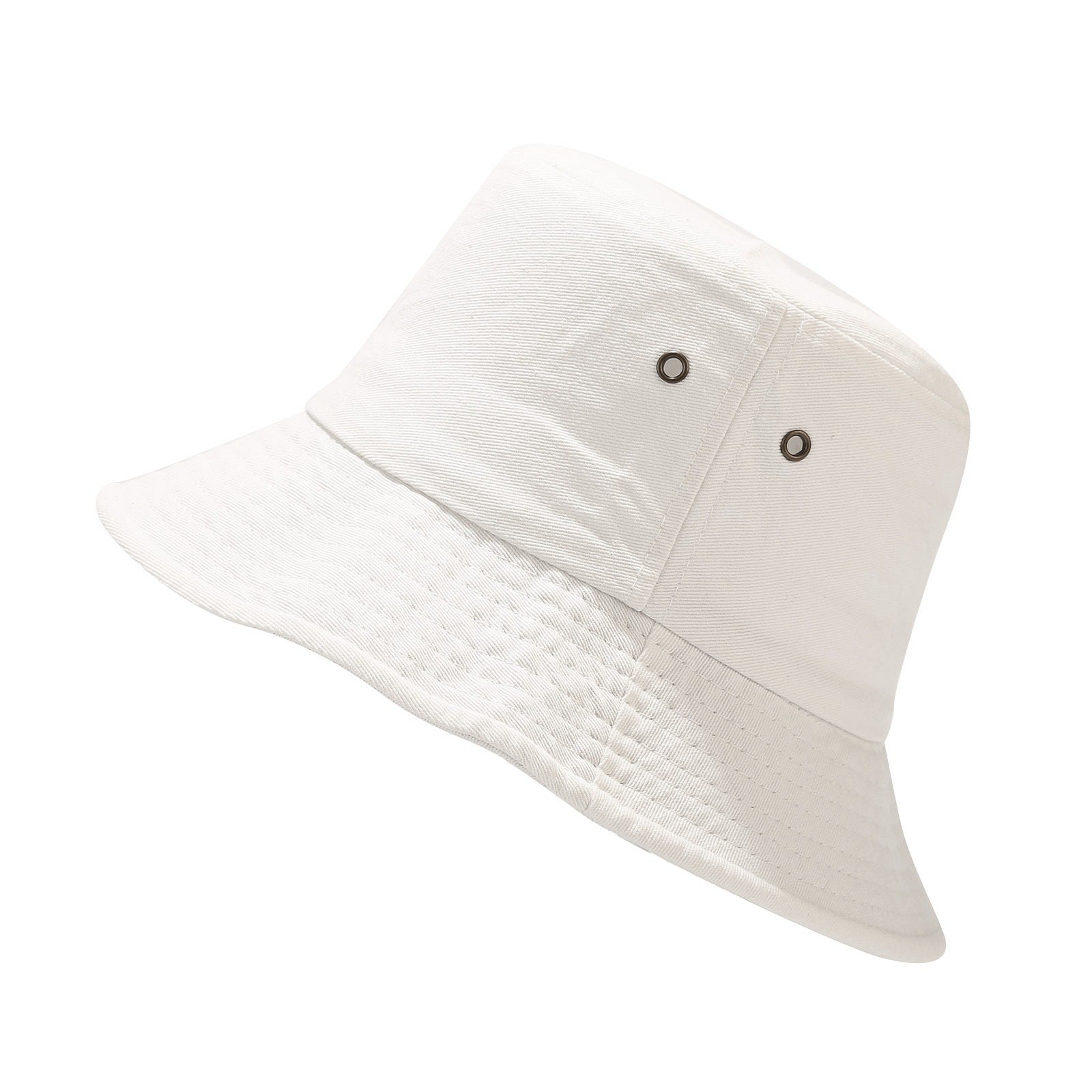 Classic Solid Bucket Hat | Cotton Canvas Fisherman Cap | Minimalist Summer Sun Hat