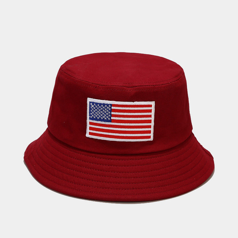 USA Flag Bucket Hat | 6-Color Patriotic Fisherman Cap