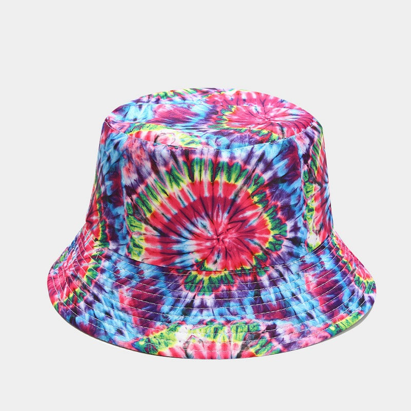 Tie Dye Bucket Hat | Psychedelic Festival Fisherman Cap
