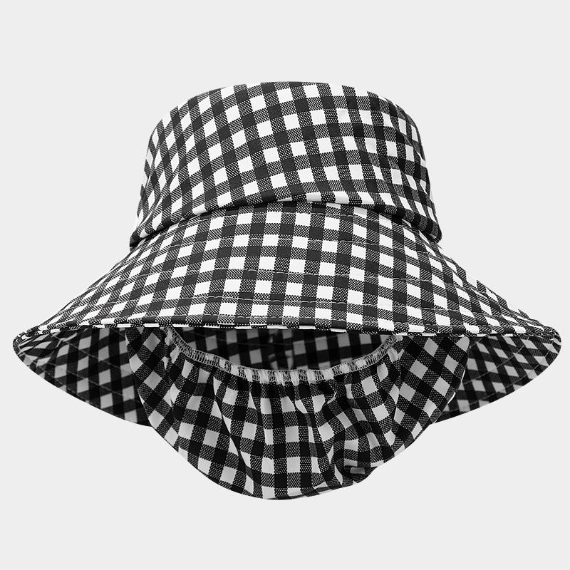 Wide Brim Sun Bucket Hat | 4-Style UV Protection Fisherman Cap