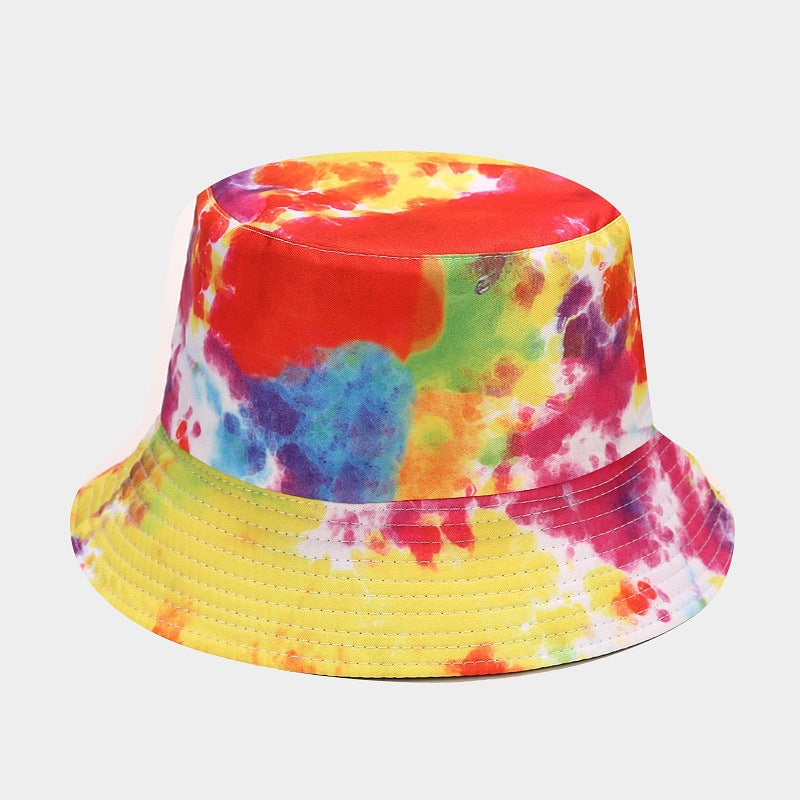 Tie Dye Bucket Hat | 5-Style Reversible Fisherman Cap