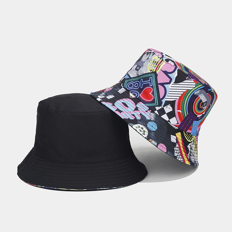 Graffiti Art Bucket Hat | Street Style Fisherman Cap