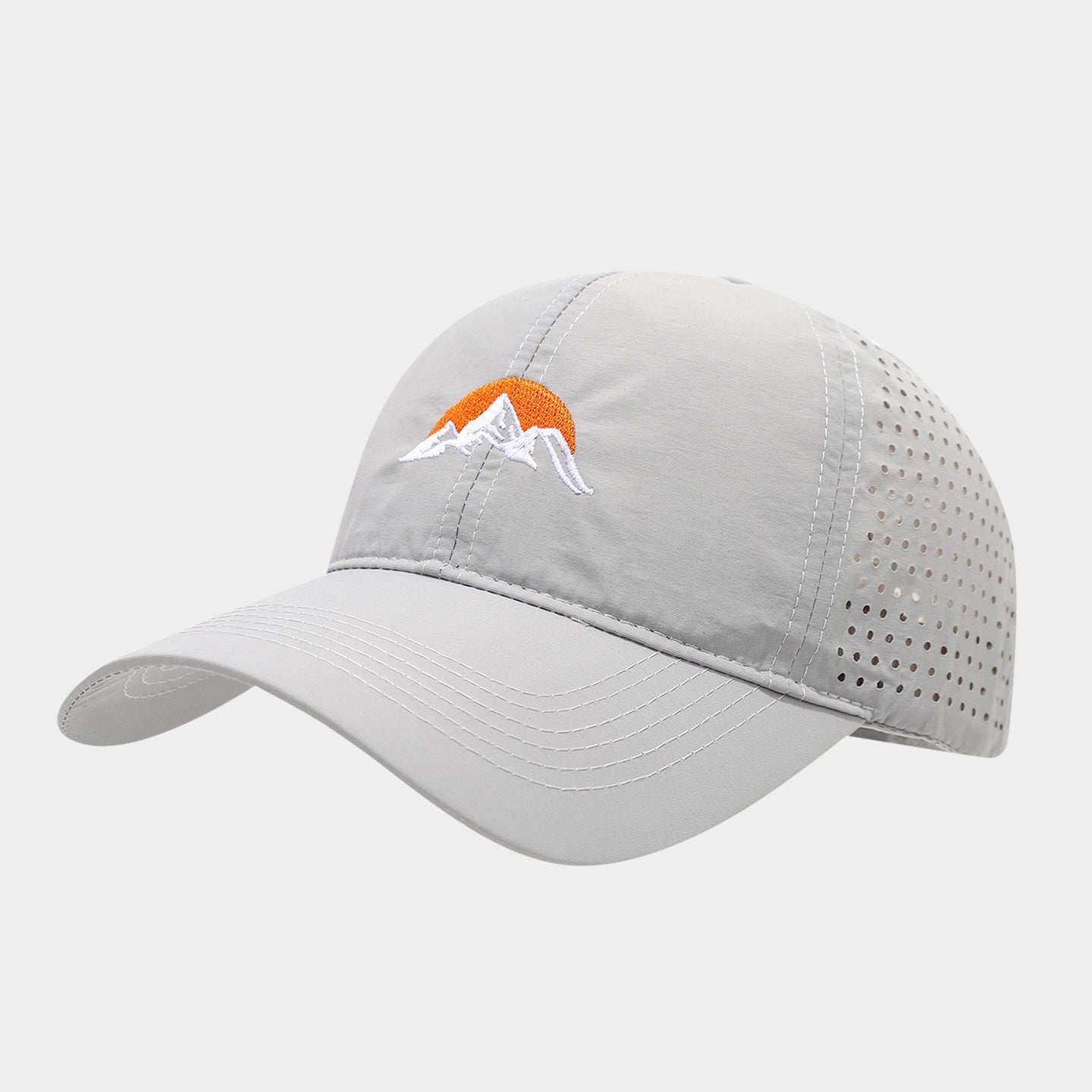Sunrise Mountain Perforated Cap | Quick-Dry Outdoor Baseball Hat | Byerclub