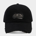Vintage Distressed Baseball Cap | Embroidered Logo Streetwear Hat | Byerclub