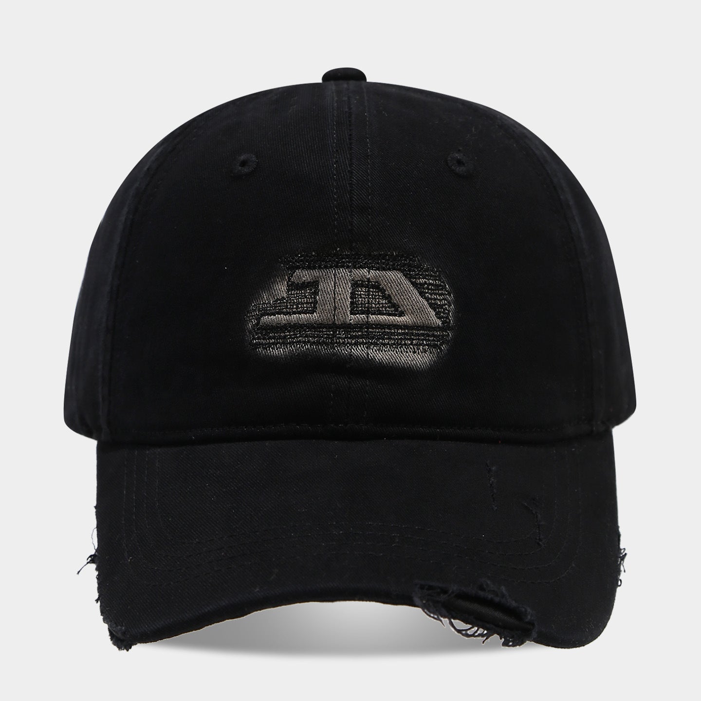Vintage Distressed Baseball Cap | Embroidered Logo Streetwear Hat | Byerclub